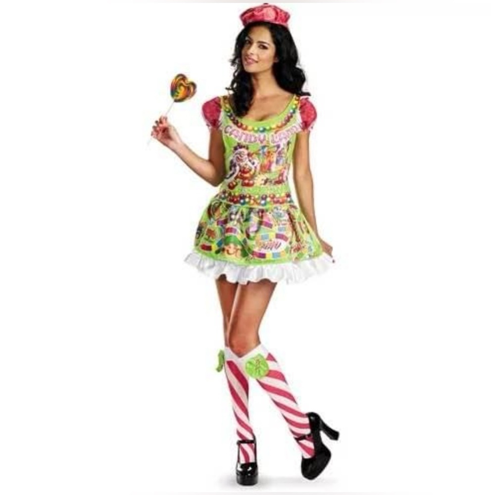 NWT 🍭 Disguise CandyLand Deluxe Adult women Costume - size Small